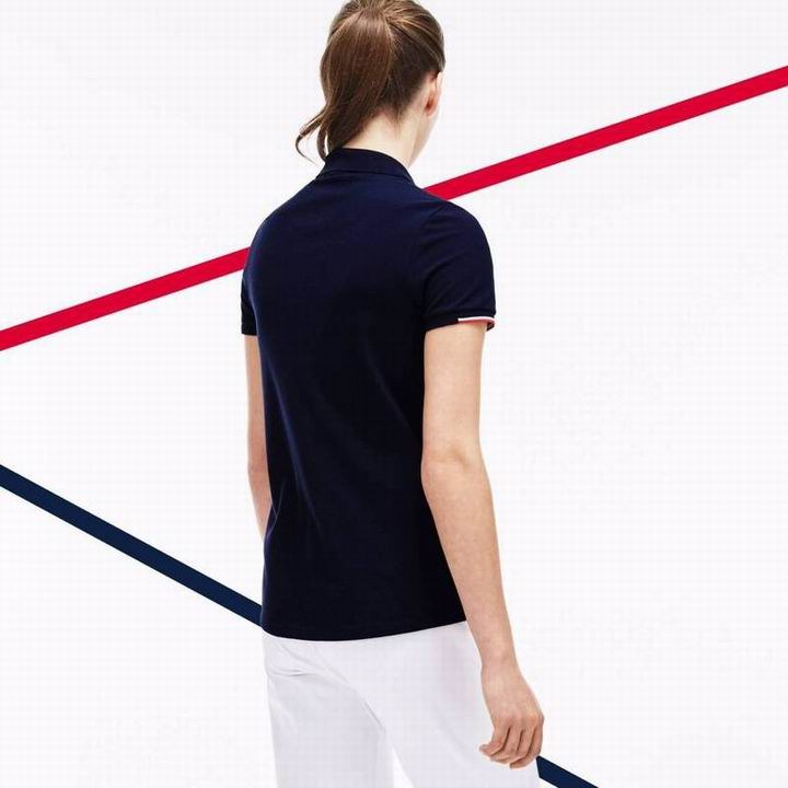 Lacoste short lapel T woman S-2XL-072